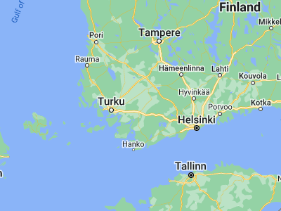 Map showing location of Kuusjoki (60.51667, 23.2)