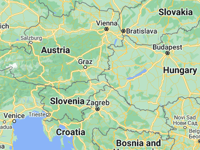 Map showing location of Kuzma (46.83694, 16.08333)