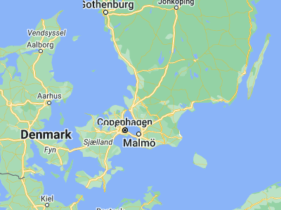 Map showing location of Kvidinge (56.13333, 13.06667)