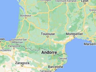 Map showing location of L'Union (43.66042, 1.48264)