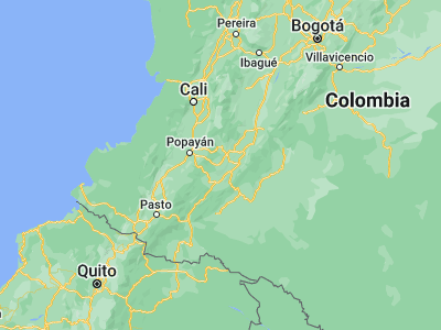 Map showing location of La Argentina (2.19611, -75.98)