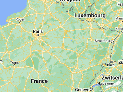 Map showing location of La Chapelle-Saint-Luc (48.31734, 4.03988)