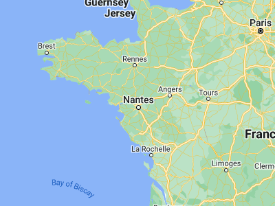 Map showing location of La Chapelle-sur-Erdre (47.29584, -1.55309)