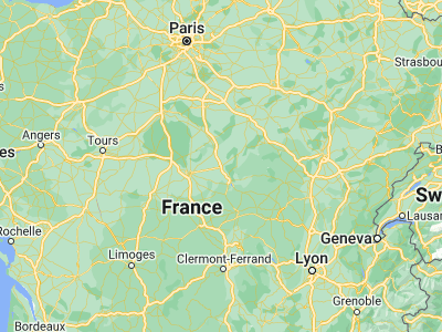 Map showing location of La Charité-sur-Loire (47.18333, 3.01667)