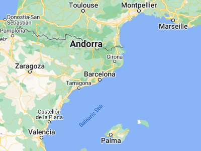 Map showing location of La Llagosta (41.51435, 2.19297)