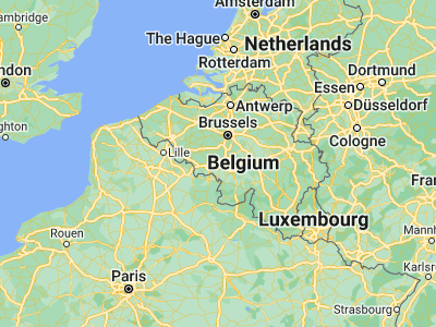 Map showing location of La Louvière (50.48657, 4.18785)