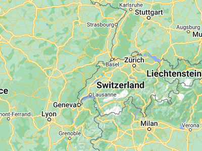 Map showing location of La Neuveville (47.0684, 7.09955)