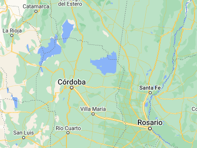Map showing location of La Para (-30.89416, -63.00107)