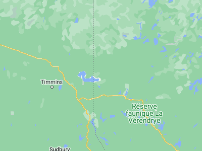 Map showing location of La Sarre (48.80019, -79.19964)