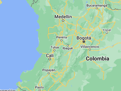 Map showing location of La Tebaida (4.45265, -75.78746)
