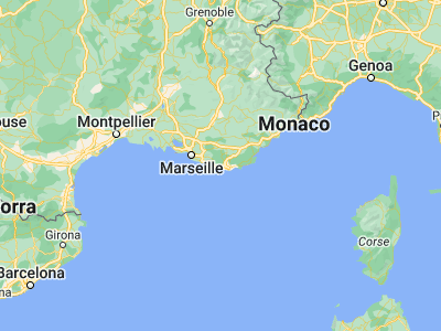 Map showing location of La Valette-du-Var (43.13741, 5.98314)