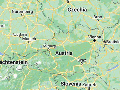 Map showing location of Laakirchen (47.98188, 13.82166)