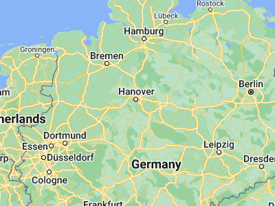 Map showing location of Laatzen (52.31506, 9.79739)
