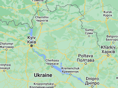Map showing location of Ladan (50.51959, 32.58178)