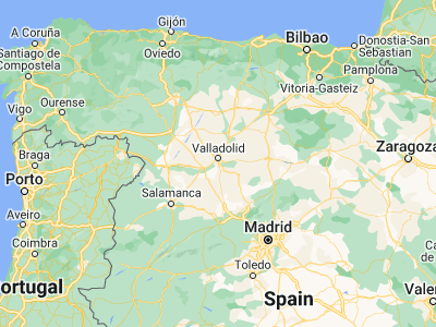 Map showing location of Laguna de Duero (41.58151, -4.72332)