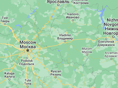 Map showing location of Lakinsk (56.01931, 39.94848)