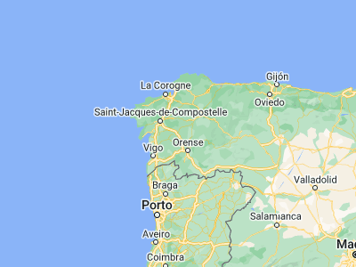 Map showing location of Lalín (42.66085, -8.11285)