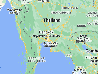 Map showing location of Lam Luk Ka (13.93226, 100.74937)