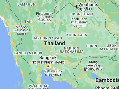 Map showing location of Lam Sonthi (15.30154, 101.36365)