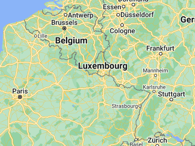 Map showing location of Lamadelaine (49.54639, 5.85639)