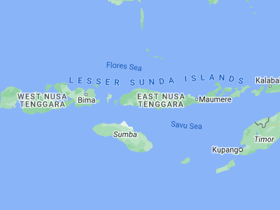 Map showing location of Lamba (-8.8058, 120.4345)