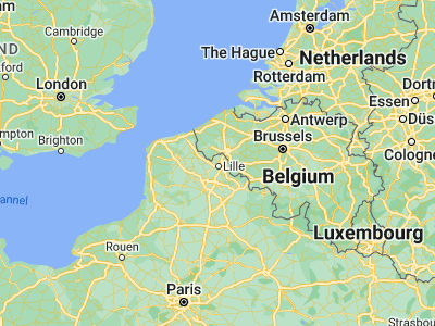 Map showing location of Lambersart (50.65, 3.03333)