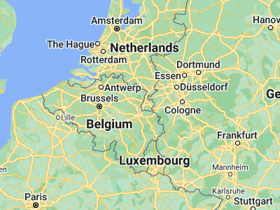 Map showing location of Lanaken (50.89318, 5.6468)