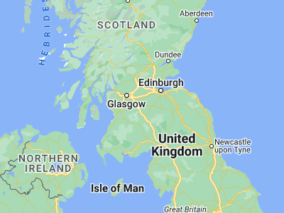 Map showing location of Lanark (55.67371, -3.7817)