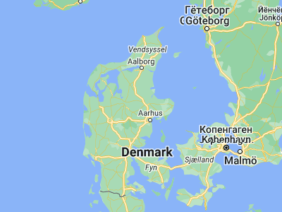 Map showing location of Langå (56.39026, 9.89486)