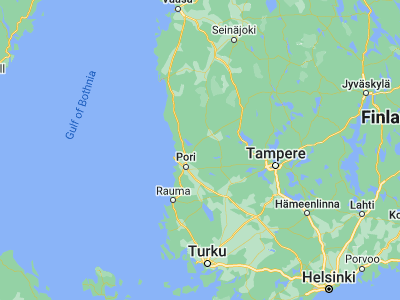 Map showing location of Längelmäki (61.65, 22.1)