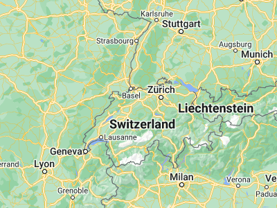 Map showing location of Langenthal (47.21526, 7.79607)