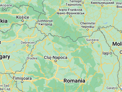 Map showing location of Lăpuş (47.5, 24.01667)