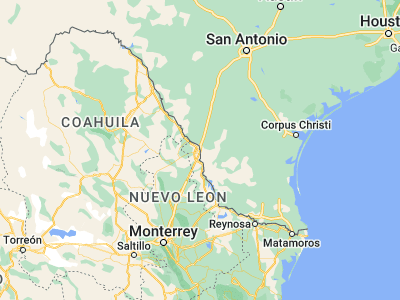 Map showing location of Laredo (27.50641, -99.50754)