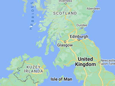 Map showing location of Largs (55.79629, -4.86337)