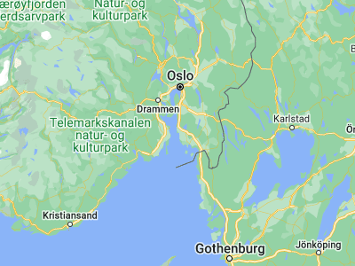 Map showing location of Larkollen (59.33389, 10.66556)