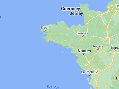 Map showing location of Larmor-Plage (47.70646, -3.38339)