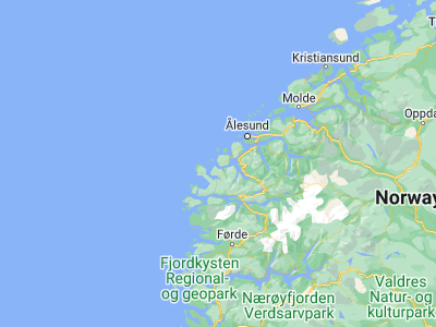 Map showing location of Larsnes (62.20282, 5.57729)