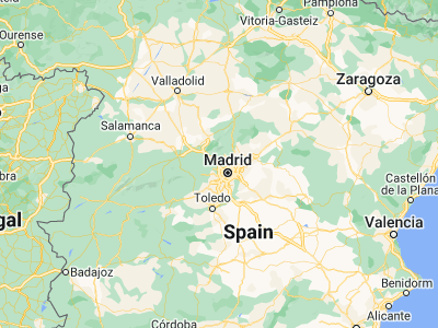 Map showing location of Las Matas (40.55779, -3.89173)