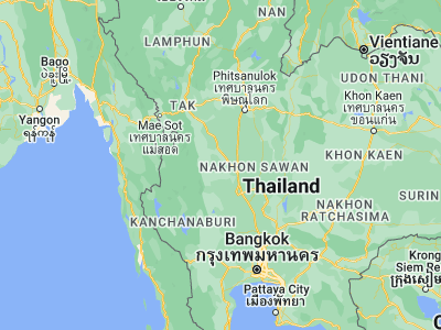 Map showing location of Lat Yao (15.751, 99.78925)