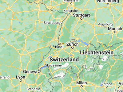 Map showing location of Lausen (47.47139, 7.7603)