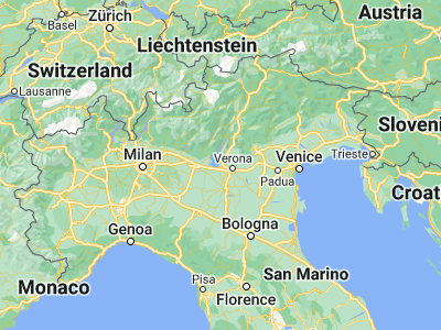 Map showing location of Lazise (45.49999, 10.74078)