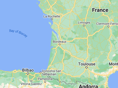 Map showing location of Le Bouscat (44.866, -0.59411)