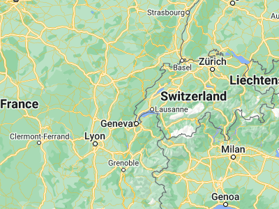 Map showing location of Le Chenit (46.60688, 6.23062)