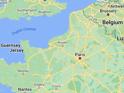 Map showing location of Le Grand-Quevilly (49.40076, 1.04582)