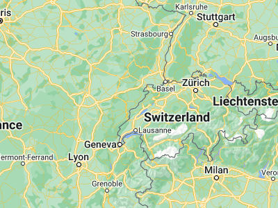 Map showing location of Le Locle (47.05953, 6.75228)