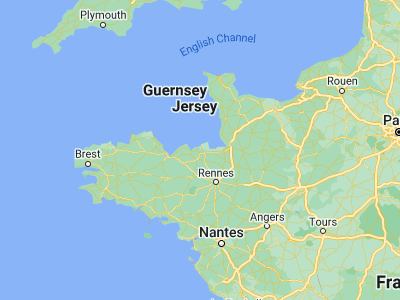 Map showing location of Le Minihic-sur-Rance (48.57835, -2.00876)