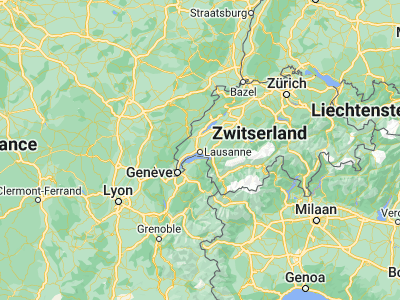 Map showing location of Le Mont-sur-Lausanne (46.55815, 6.63145)