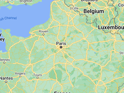Map showing location of Le Pré-Saint-Gervais (48.88549, 2.40422)