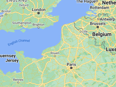 Map showing location of Le Tréport (50.05979, 1.37583)