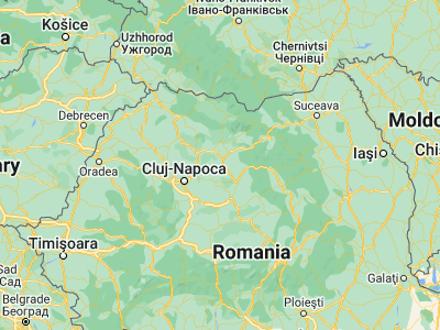 Map showing location of Lechinţa (47.01667, 24.35)